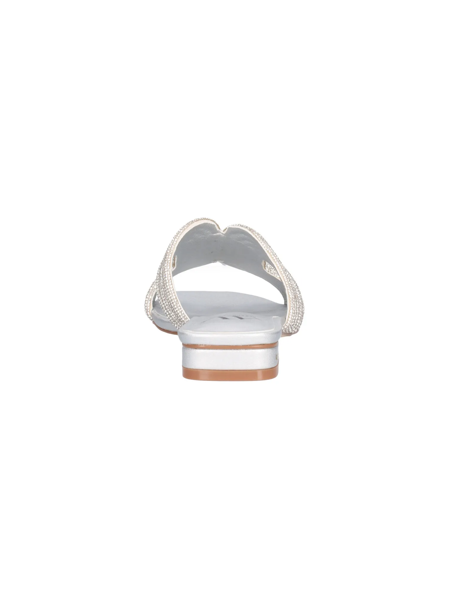 Ciabatta elegante Albano Vanity da donna argento