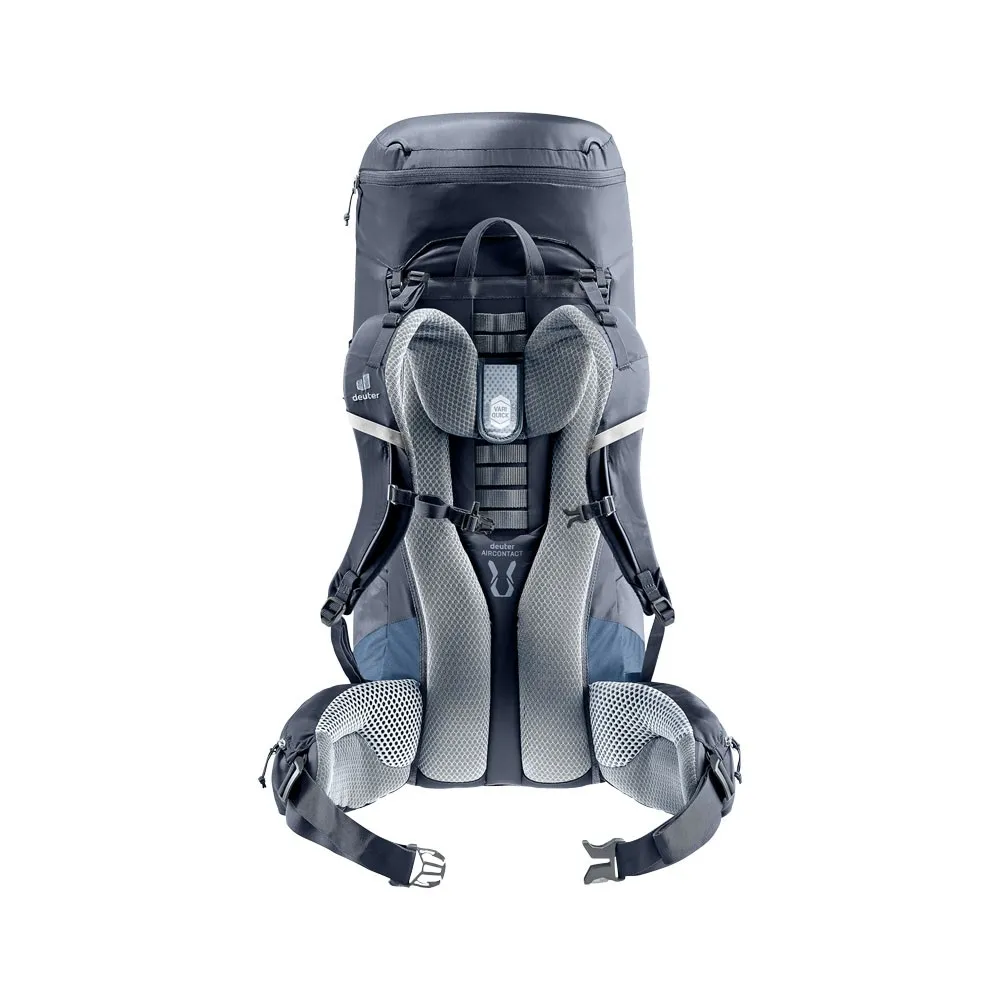 Deuter Zaino Trekking Aircontact Lite 50+10 Nero Blu Uomo