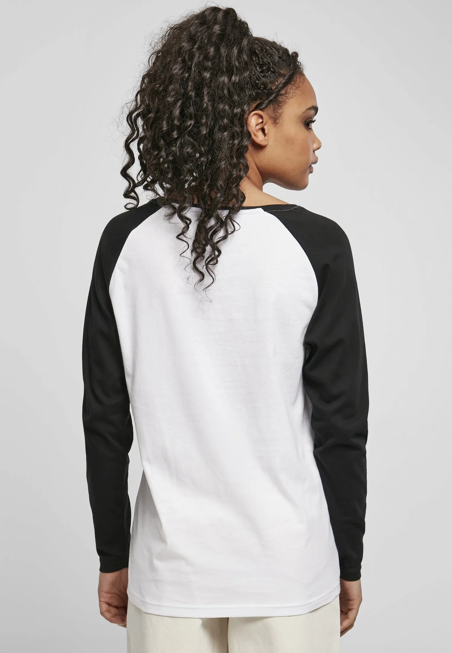 LADIES CONTRAST RAGLAN LONGSLEEVE - Maglietta a manica lunga