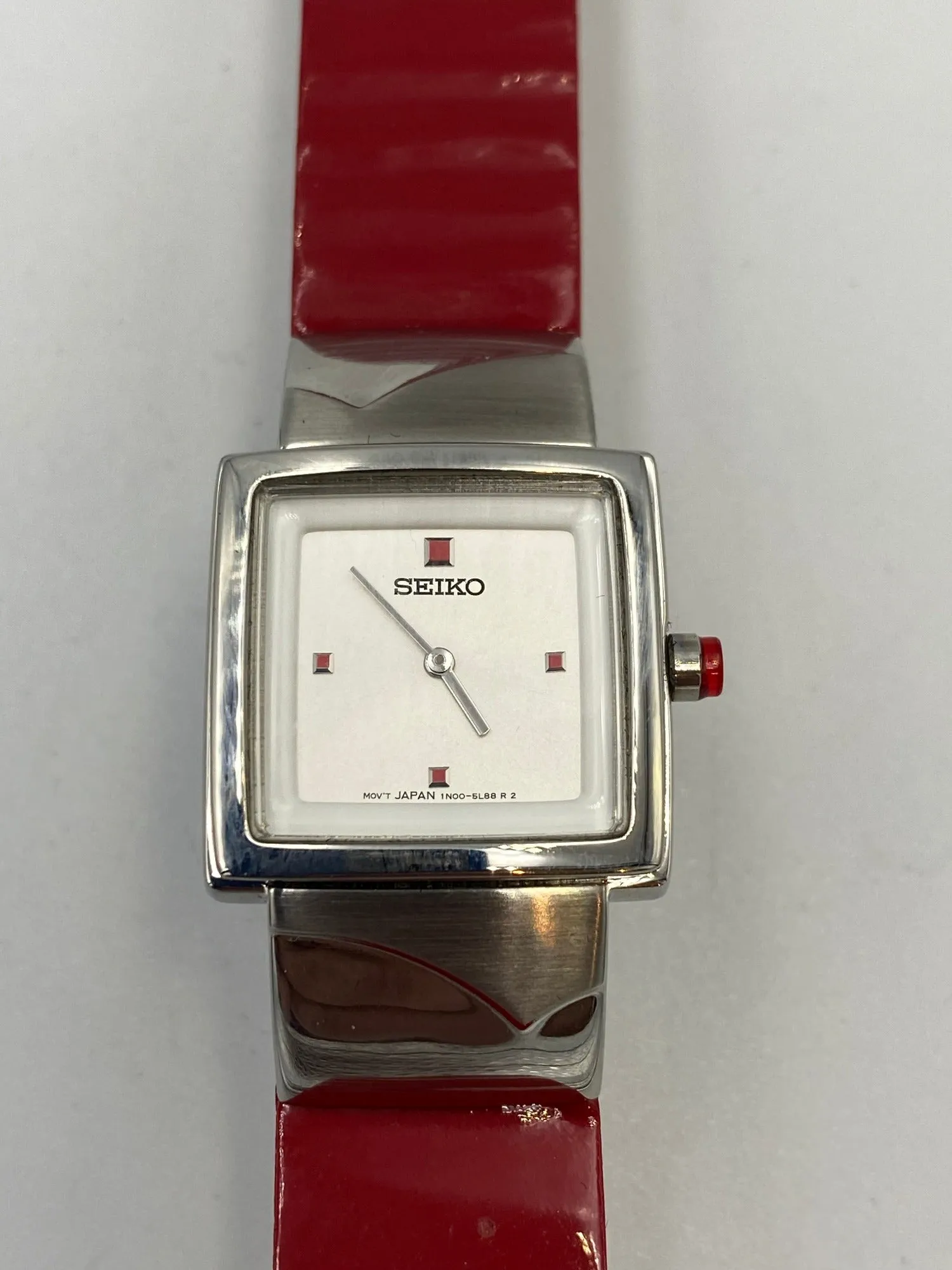 Orologio Seiko Rosso