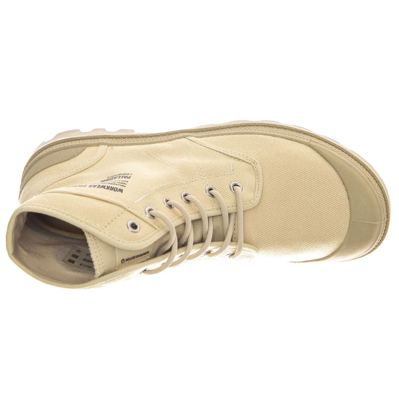PALLADIUM Pallabrousse WW Sahara - Scarpe Profilo Alto Uomo Beige    