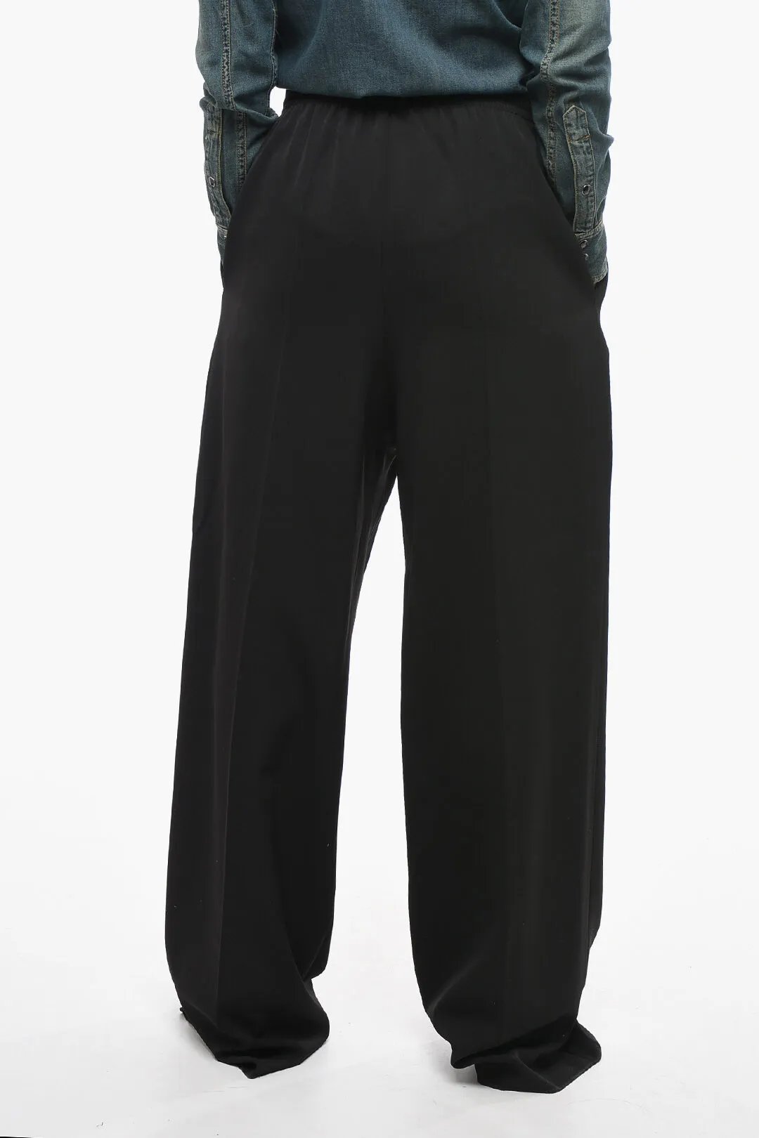 Pantaloni UNISEX in Lana con Elastico in Vita