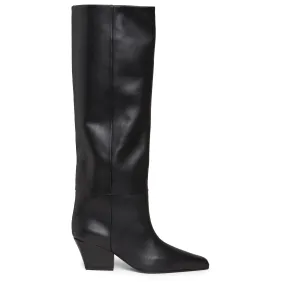 PARIS TEXAS  Stivale Jane 60 in pelle nero