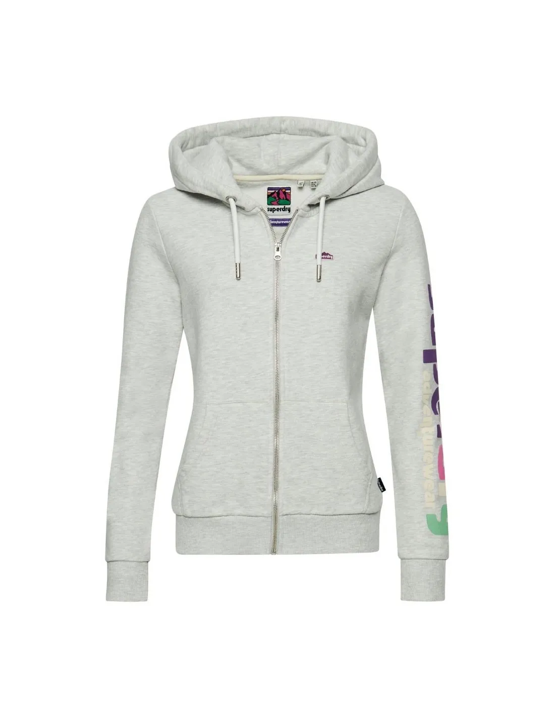 Superdry Vintage 90S Terrain Ziphood Glacier Grey