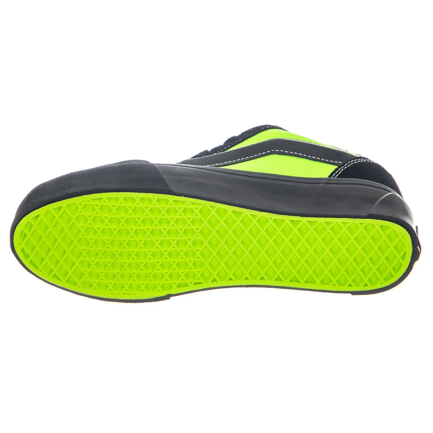 Vans Knu Skool 2TNE Black / Green - Scarpe Profilo Basso Uomo Nere    