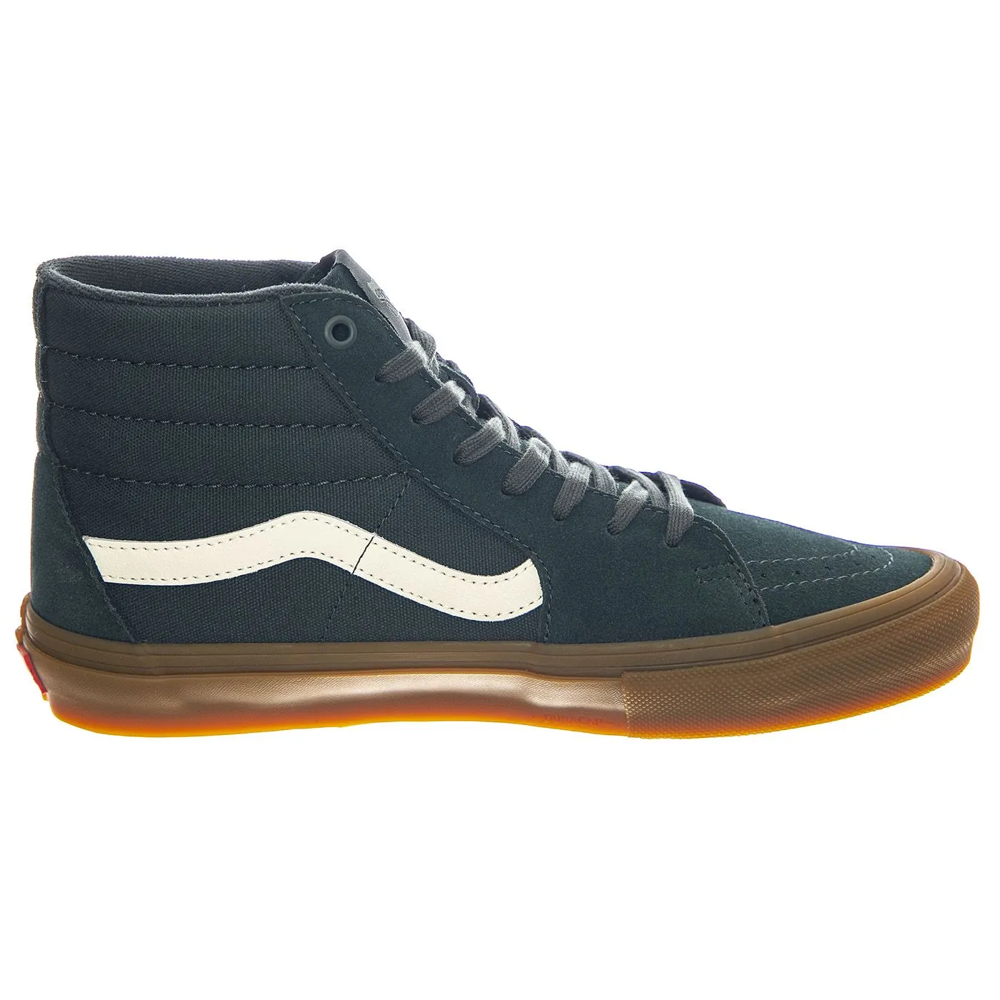 Vans Skate Sk8-Hi Dark Green Gum - Scarpe Profilo Alto Uomo Verdi    